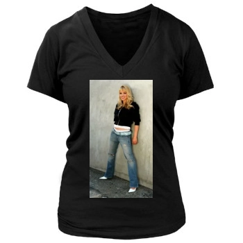 Alexa Havins Women's Deep V-Neck TShirt