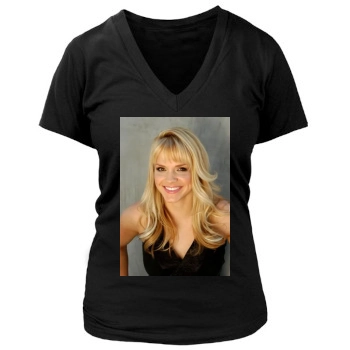 Alexa Havins Women's Deep V-Neck TShirt