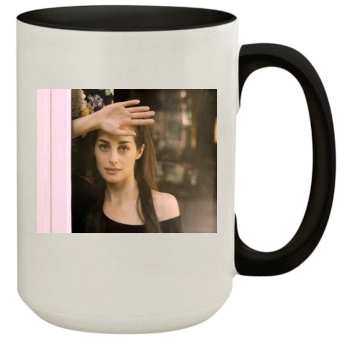 Amira Casar 15oz Colored Inner & Handle Mug