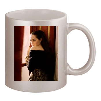 Amira Casar 11oz Metallic Silver Mug