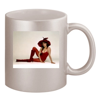 Amira Casar 11oz Metallic Silver Mug