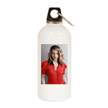 Anna Calvi White Water Bottle With Carabiner