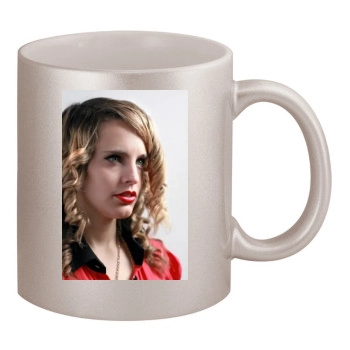 Anna Calvi 11oz Metallic Silver Mug