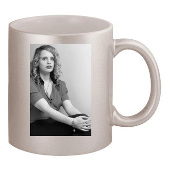 Anna Calvi 11oz Metallic Silver Mug