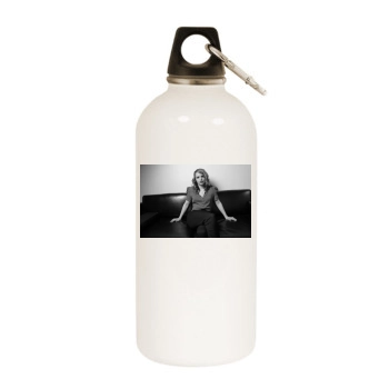 Anna Calvi White Water Bottle With Carabiner