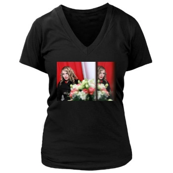 Anna Calvi Women's Deep V-Neck TShirt