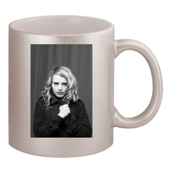 Anna Calvi 11oz Metallic Silver Mug