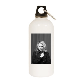 Anna Calvi White Water Bottle With Carabiner