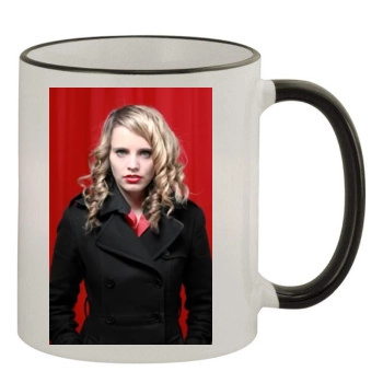 Anna Calvi 11oz Colored Rim & Handle Mug