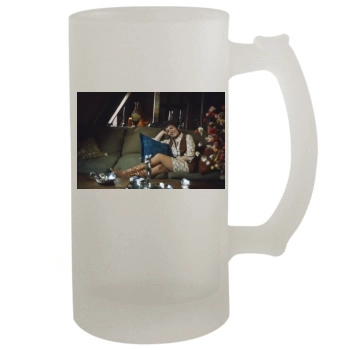 Annie Girardot 16oz Frosted Beer Stein