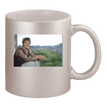 Annie Girardot 11oz Metallic Silver Mug