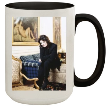 Anouk Aimee 15oz Colored Inner & Handle Mug