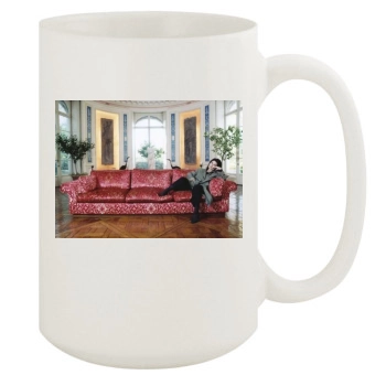 Anouk Aimee 15oz White Mug