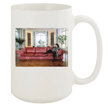 Anouk Aimee 15oz White Mug