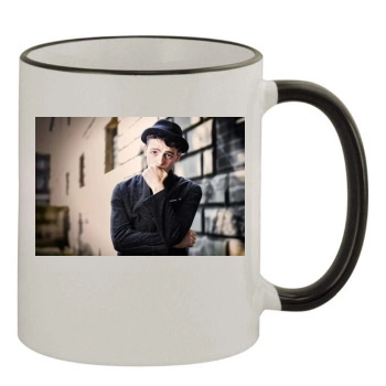 Anthony Boyle 11oz Colored Rim & Handle Mug