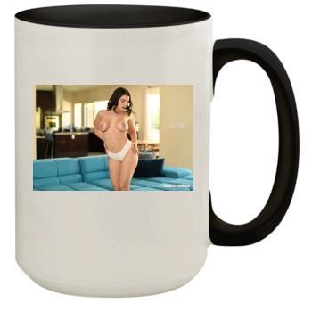 Gabbie Carter 15oz Colored Inner & Handle Mug