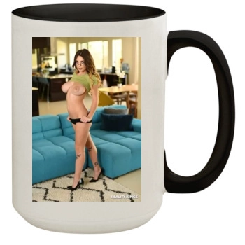 Gabbie Carter 15oz Colored Inner & Handle Mug