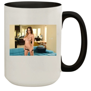 Gabbie Carter 15oz Colored Inner & Handle Mug