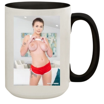 Gabbie Carter 15oz Colored Inner & Handle Mug