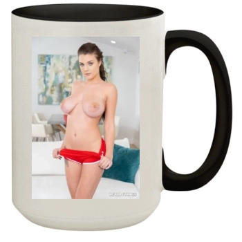 Gabbie Carter 15oz Colored Inner & Handle Mug