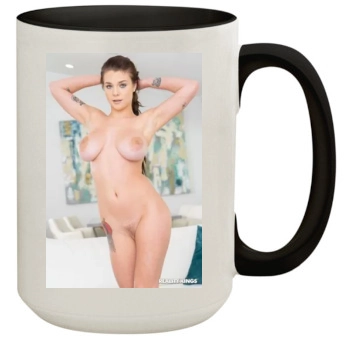 Gabbie Carter 15oz Colored Inner & Handle Mug