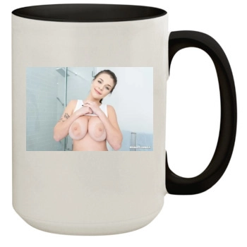 Gabbie Carter 15oz Colored Inner & Handle Mug