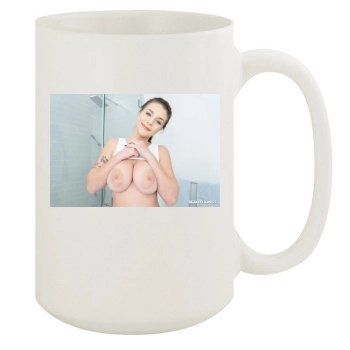 Gabbie Carter 15oz White Mug