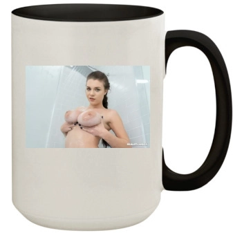 Gabbie Carter 15oz Colored Inner & Handle Mug