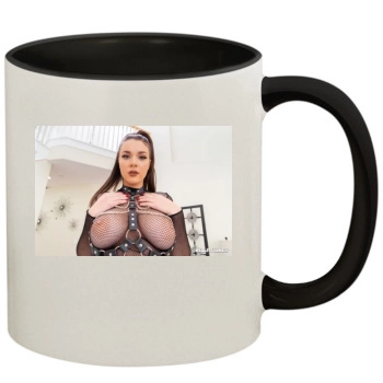 Gabbie Carter 11oz Colored Inner & Handle Mug