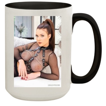 Gabbie Carter 15oz Colored Inner & Handle Mug