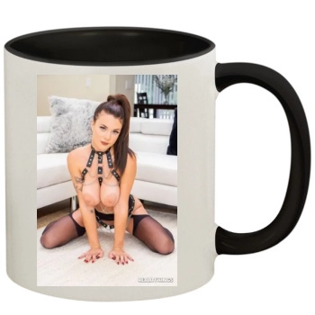 Gabbie Carter 11oz Colored Inner & Handle Mug