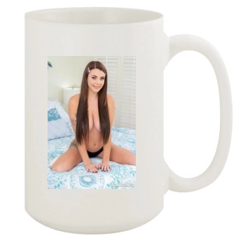 Gabbie Carter 15oz White Mug