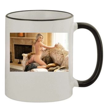 Gabbie Carter 11oz Colored Rim & Handle Mug