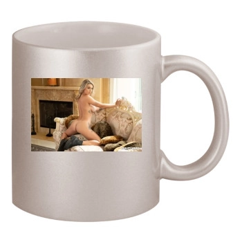 Gabbie Carter 11oz Metallic Silver Mug