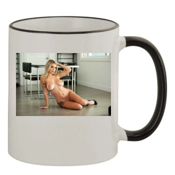 Gabbie Carter 11oz Colored Rim & Handle Mug