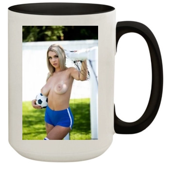 Gabbie Carter 15oz Colored Inner & Handle Mug