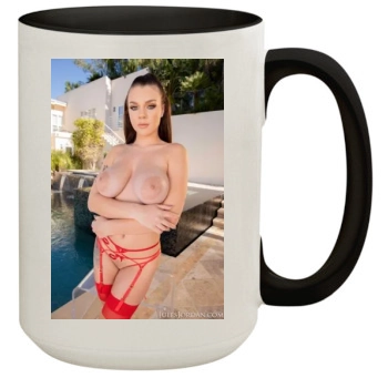 Gabbie Carter 15oz Colored Inner & Handle Mug