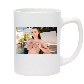 Gabbie Carter 14oz White Statesman Mug