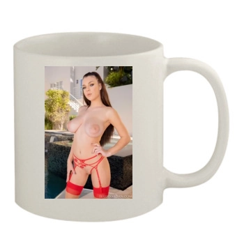 Gabbie Carter 11oz White Mug