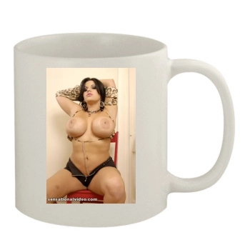 Angelina Castro 11oz White Mug