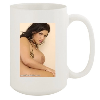 Angelina Castro 15oz White Mug