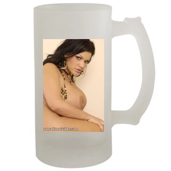 Angelina Castro 16oz Frosted Beer Stein