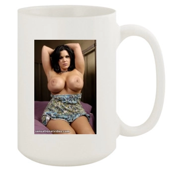 Angelina Castro 15oz White Mug