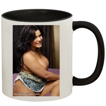 Angelina Castro 11oz Colored Inner & Handle Mug