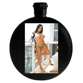 Angelina Castro Round Flask