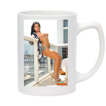 Angelina Castro 14oz White Statesman Mug