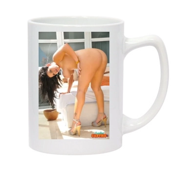 Angelina Castro 14oz White Statesman Mug