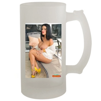 Angelina Castro 16oz Frosted Beer Stein