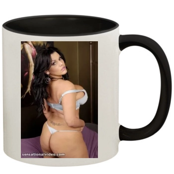 Angelina Castro 11oz Colored Inner & Handle Mug