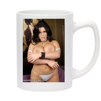 Angelina Castro 14oz White Statesman Mug